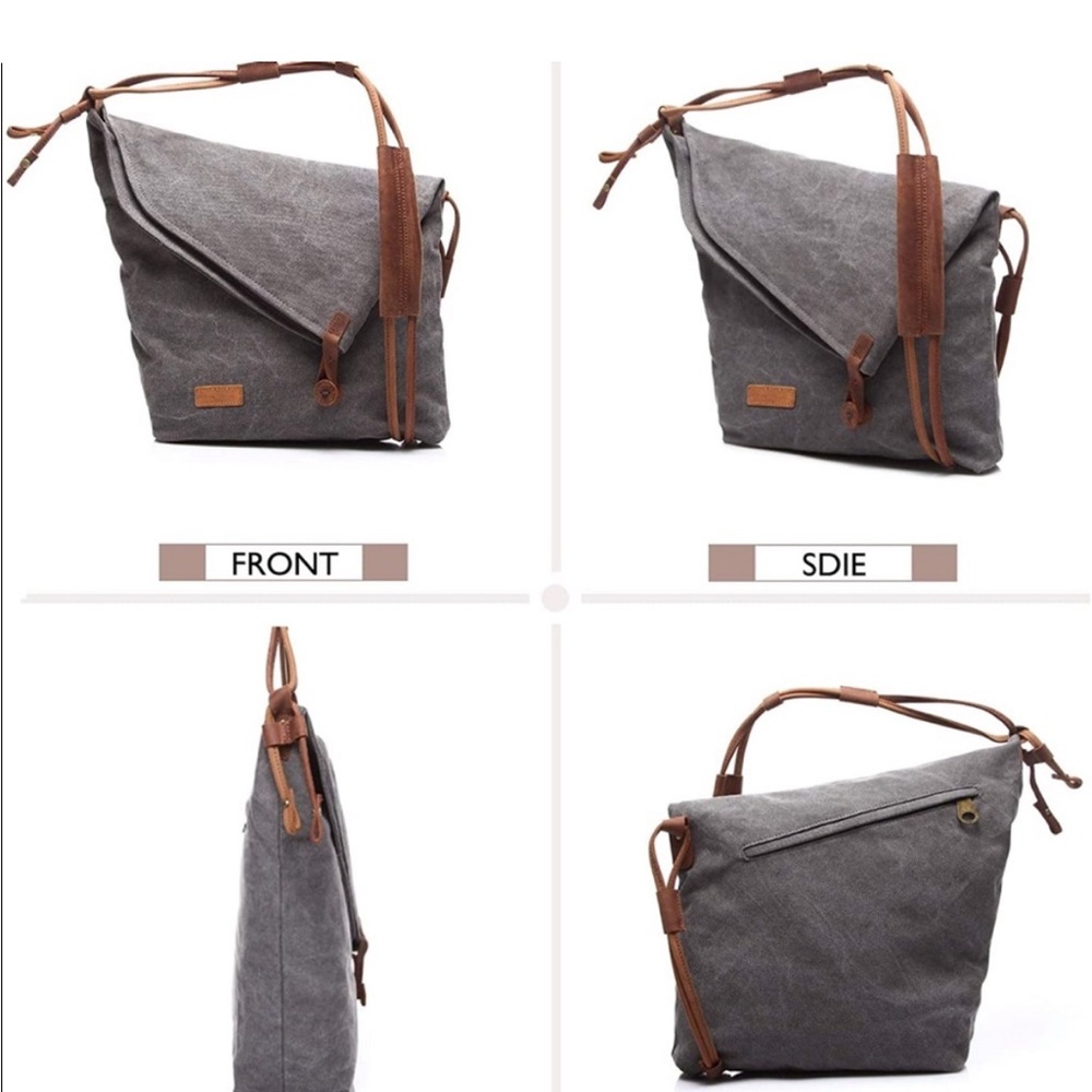 Tom Clovers adjustable canvas tote